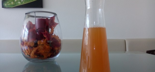 Apfelsaft made in „Dahoam“
