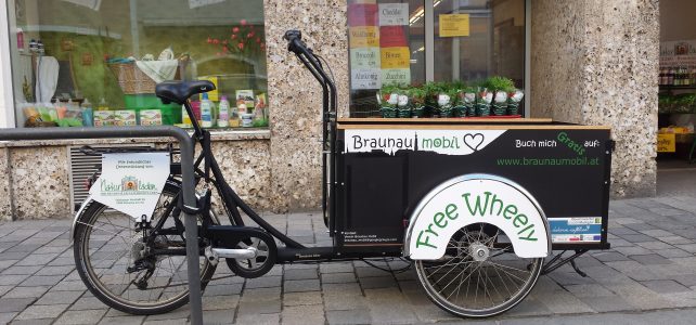 GRATIS Lasten-E-Bike steht wieder bei Zaglers Naturladen!