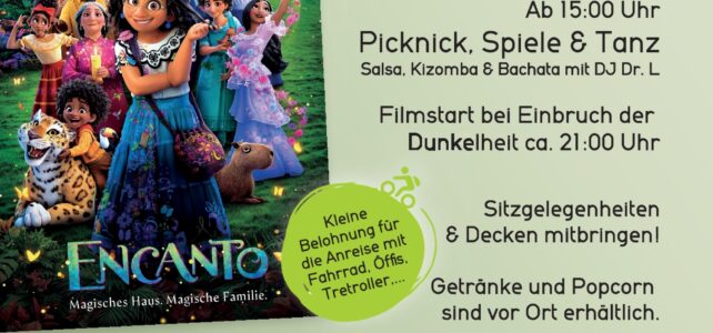 Spiele, Tanz und Open-Air Kino auf dem oberen Stadtplatz 12. August 2023